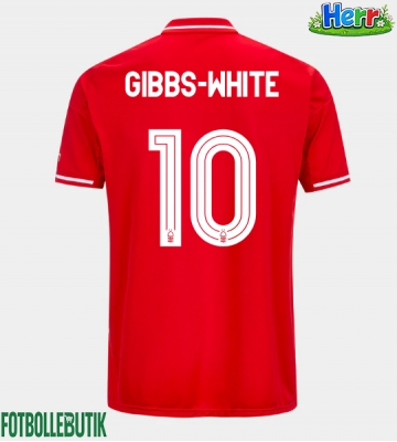 Nottingham Forest Morgan Gibbs-White #10 Hemmatröja 2025-26 Kortärmad